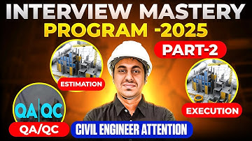 50+ Top Interview Questions with Answers for Civil Engineer