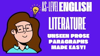 How to Write a Strong Unseen Prose Paragraph | Cambridge AS Level Literature in English