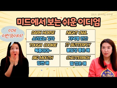 영화, 미드에 나오는 잘 외워지는 <strong>영어</strong> 이디엄 예문까지 한 번에 외워 <strong>보자</strong>! |세가영+엄쌤|