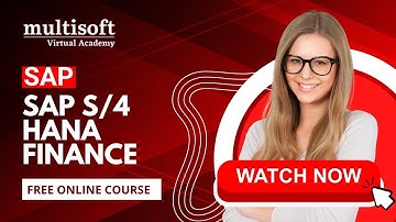 Master SAP S/4 HANA Finance for Group Reporting | Online Training | Module1#|Multisoftvirtualacademy