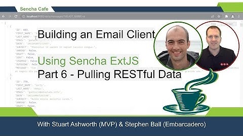 Sencha Cafe! Building an Email Client - Part 6 - Using a RESTful Backend for data in Ext JS