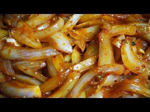 양파볶음 만들기 매콤달큰한 <strong>양파볶음</strong> 간단하지만 정말 맛있어요