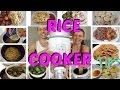 How to use a RICE COOKER | Oats, Pasta, Potatoes, Veg, Lentils