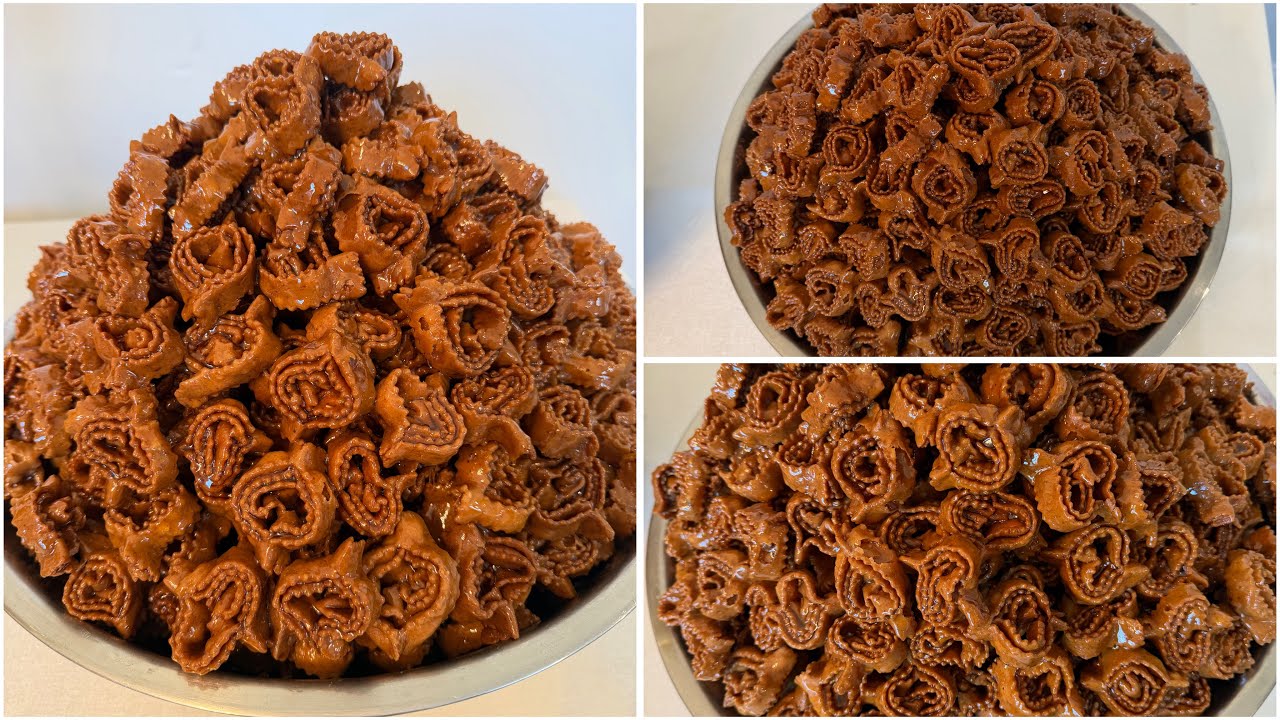 واخيرا وصفه ديال الشباكية اللي كتباع ب 500 درهم للكيلو بامريكا 