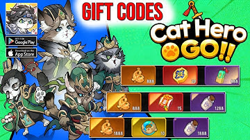 Cat Hero: GO | All 5 Working Gift Codes & Redeem Guide | Active Cat Hero GO Code