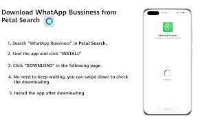 How to use WhatsApp Business in HUAWEI HMS phone screenshot 3