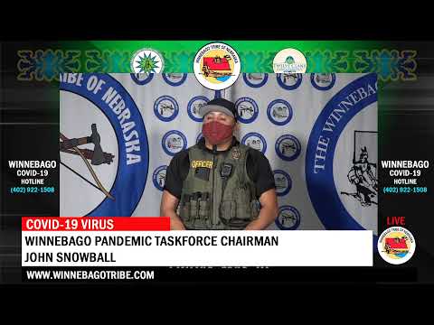 Winnebago Tribe of Nebraska - Weekly COVID-19 Meeting 05-29-20 3PM