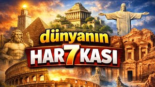 Dünyanın 7 Harikası! 🤯 #belgesel #ilginçbilgiler #harita  #tarih #türkiye 
