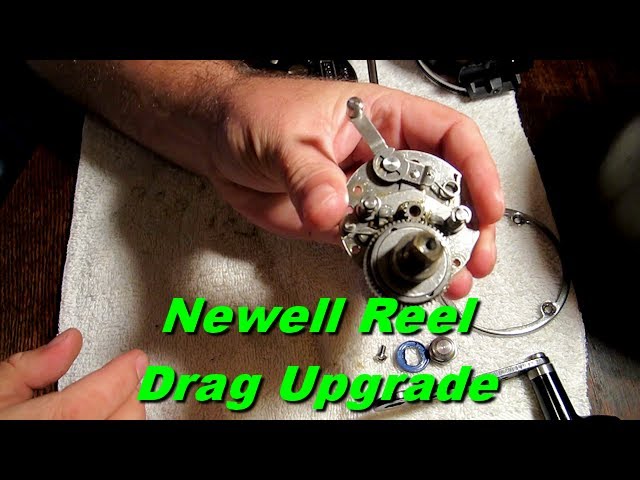 Newell P322-F Fishing Reel Tip to Increase the Drag! 