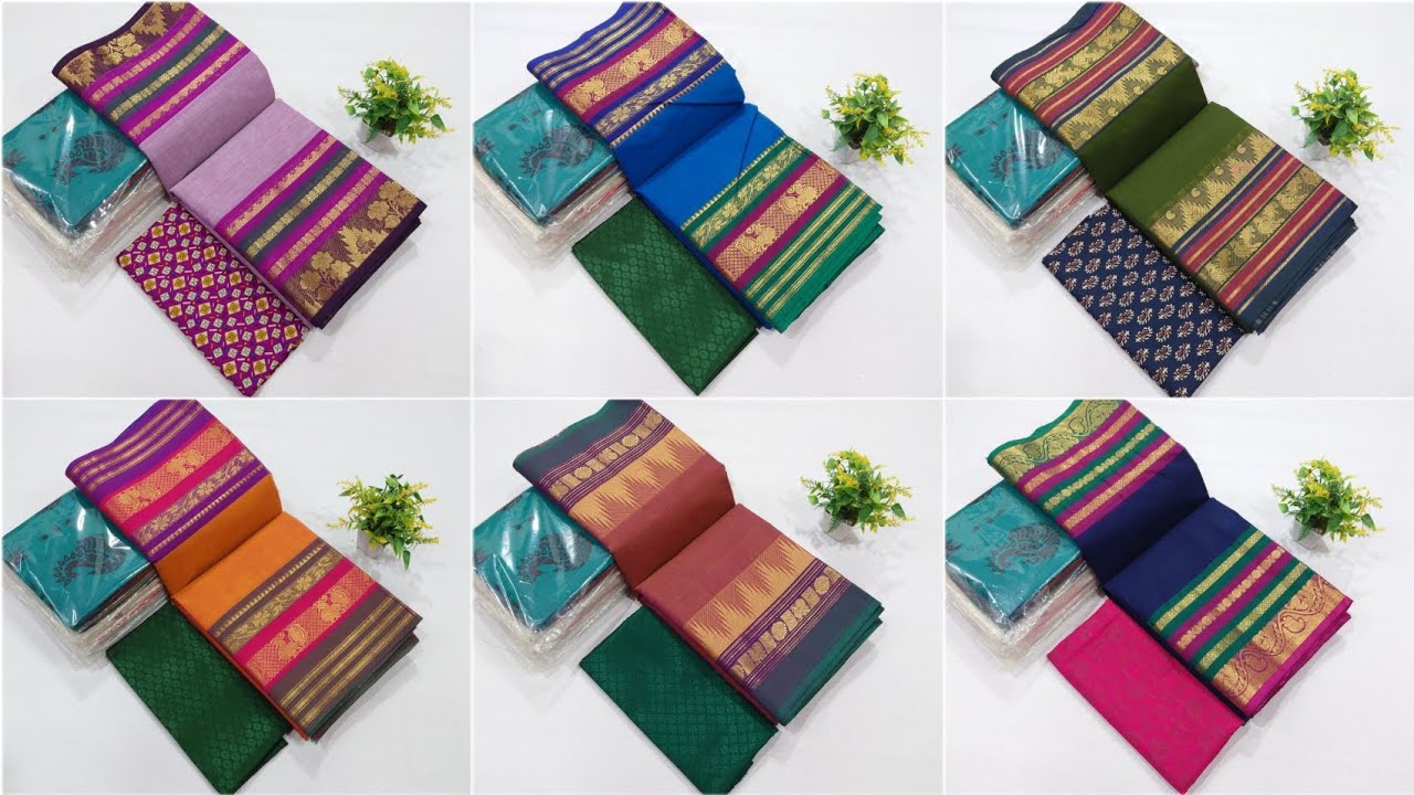 Premium cotton saree🌺 8124904015 