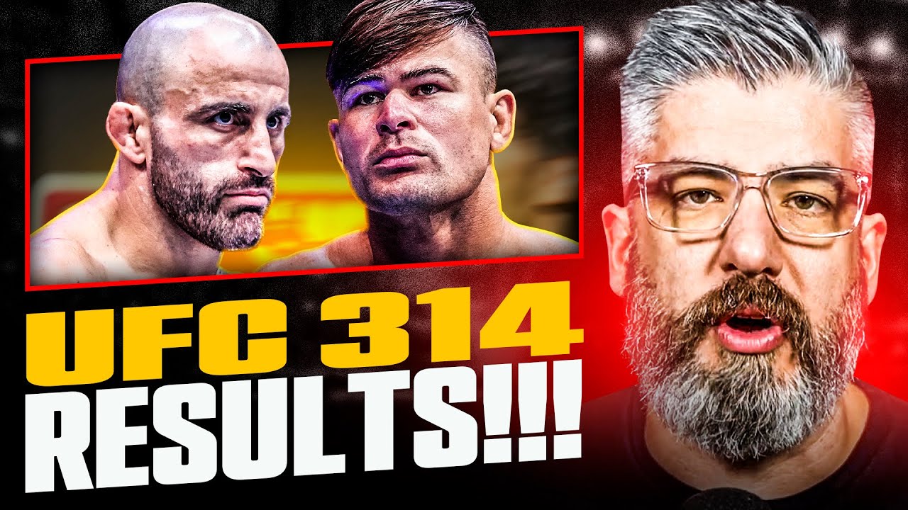 LUKE THOMAS: UFC 314 Results | Volkanovski beats Lopes, Paddy looks great, Bryce  thrashed