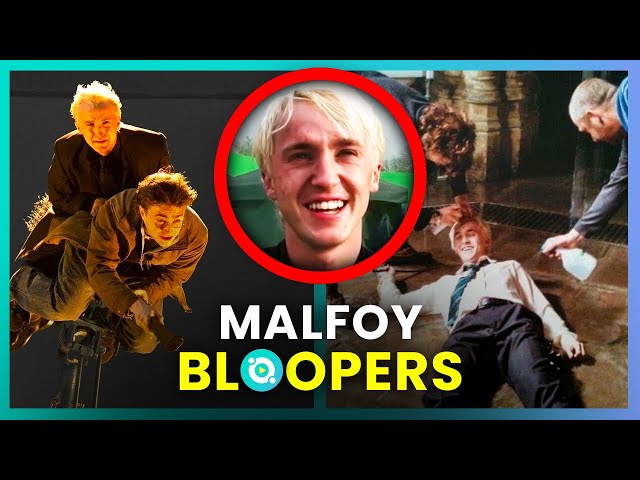 Harry Potter: Draco Malfoy Hilarious Bloopers and Funny Moments