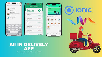 Ionic - ALL IN 1 DELIVERY APP UI | EPISODE 03 - HOME SCREEN DESCRIBE ALL THINGS