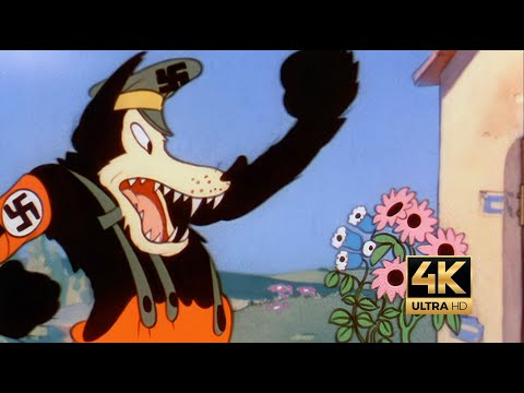 The Thrifty Pig Disney Wwii Cartoon; Restored