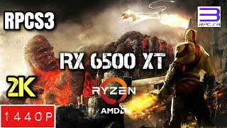 God of War 3 | RPCS3 0.0.21-13526 [ 2K 60fps ] RX 6500 XT + RYZEN 5 5600G | Gameplay