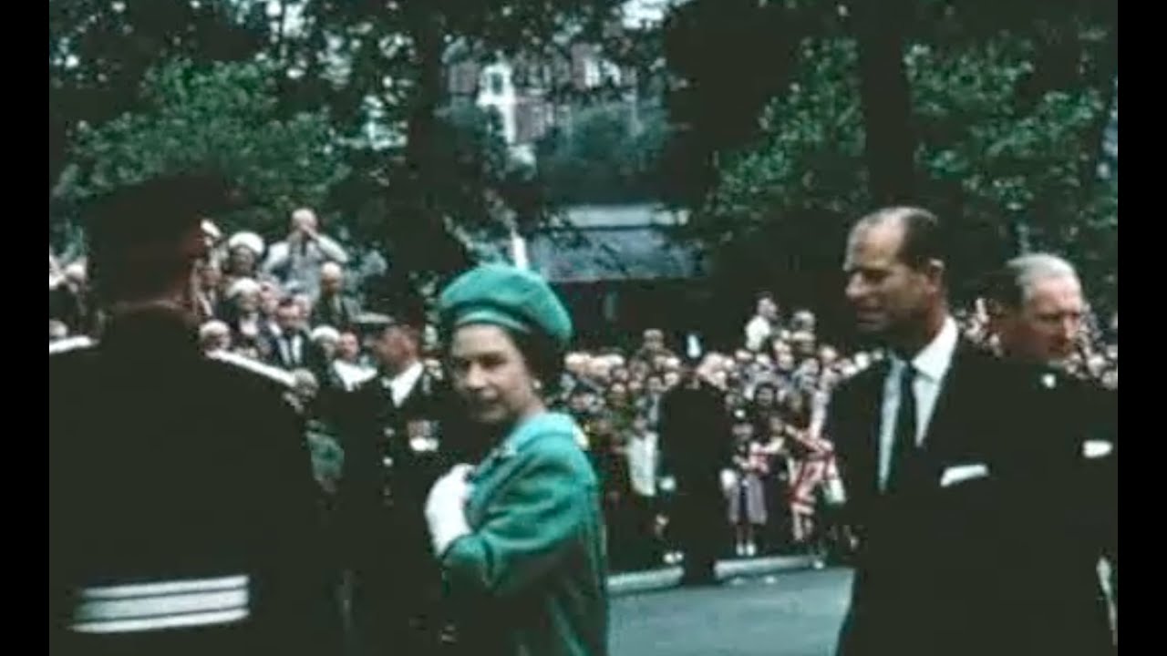Historic video shows Queen's 1965 Swansea visit