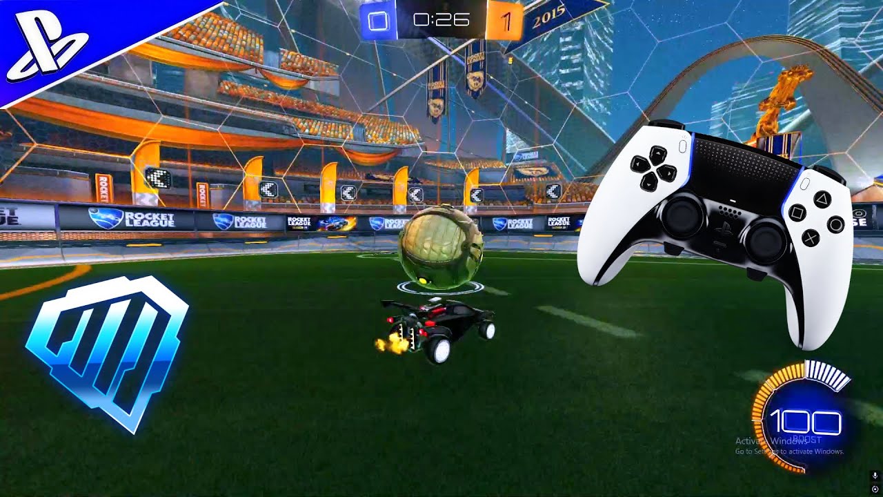 PS5 PRO DualSense Rocket League Gameplay (Diamond 2v2)