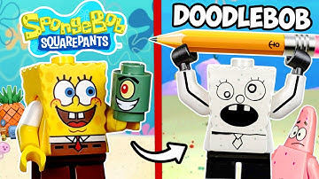 I built SPONGEBOB SQUAREPANTS in LEGO...