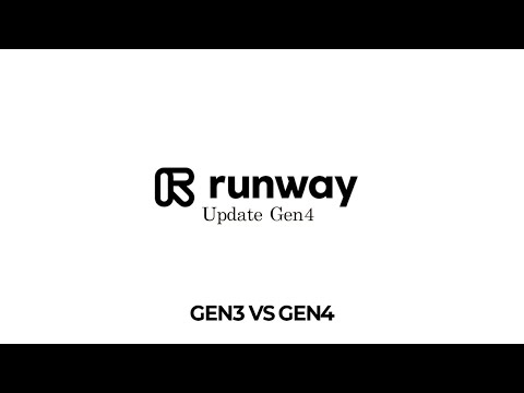 Runway <strong>Gen4</strong> VS Gen3 카메라 팔아야하는 걸까? 전작과 비교해 봤음