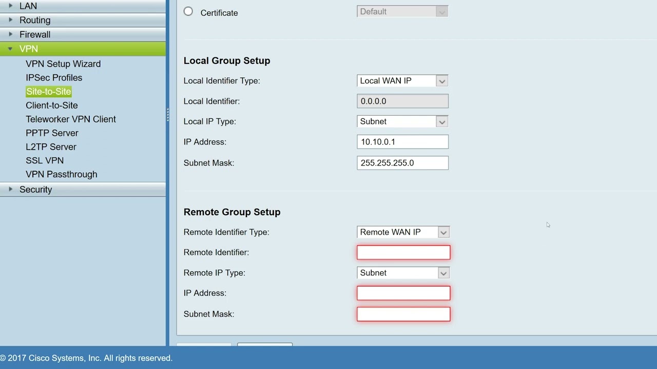Cisco Tech Talk Configuring Site to Site VPN on RV340 Series Routers   Routers   Cisco Video Portal