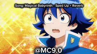 welcome to demon school! iruma-kun - magical babyrinth (tv size, sped up + reverb)