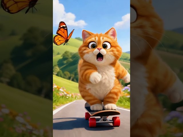 cute fat cat #music