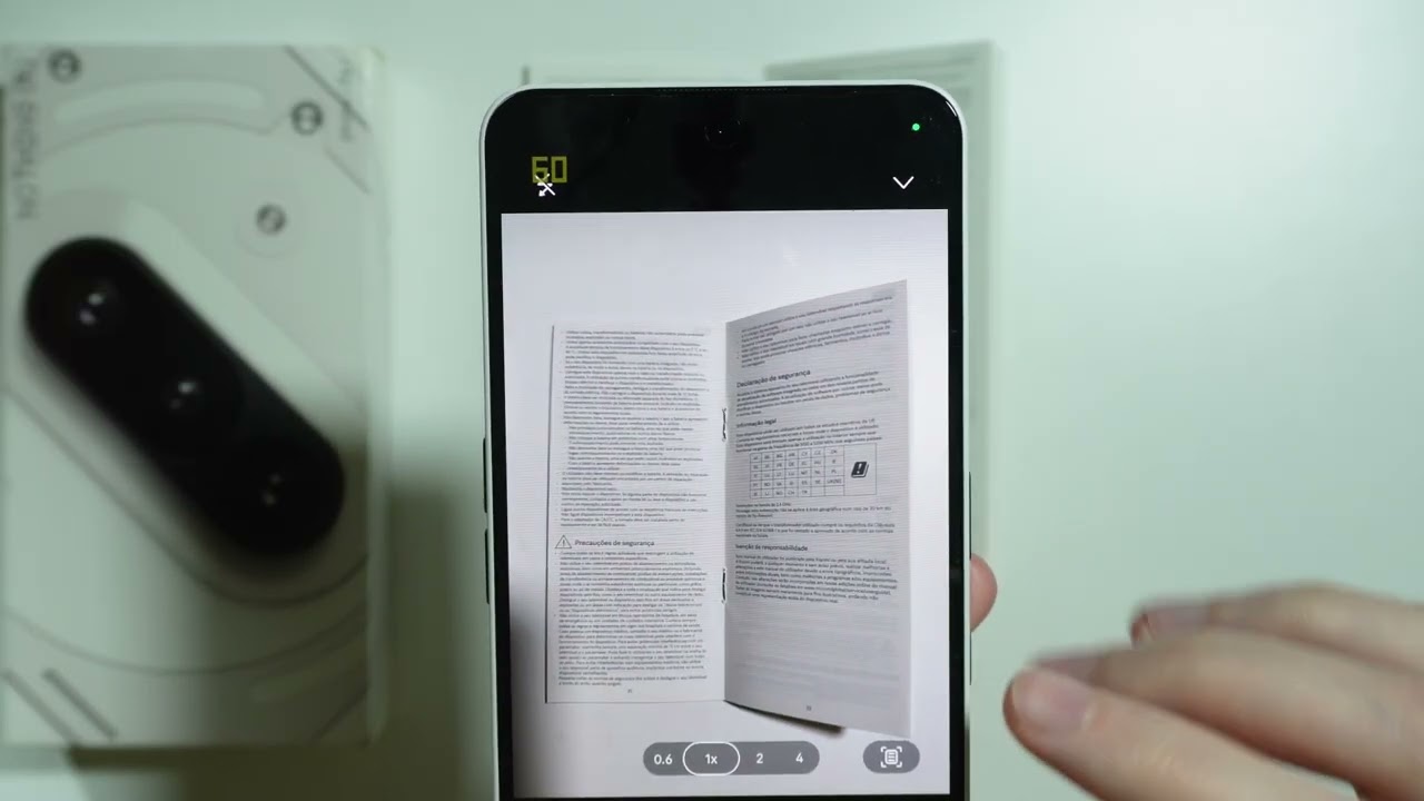 Nothing Phone 3a: Как сканировать документы