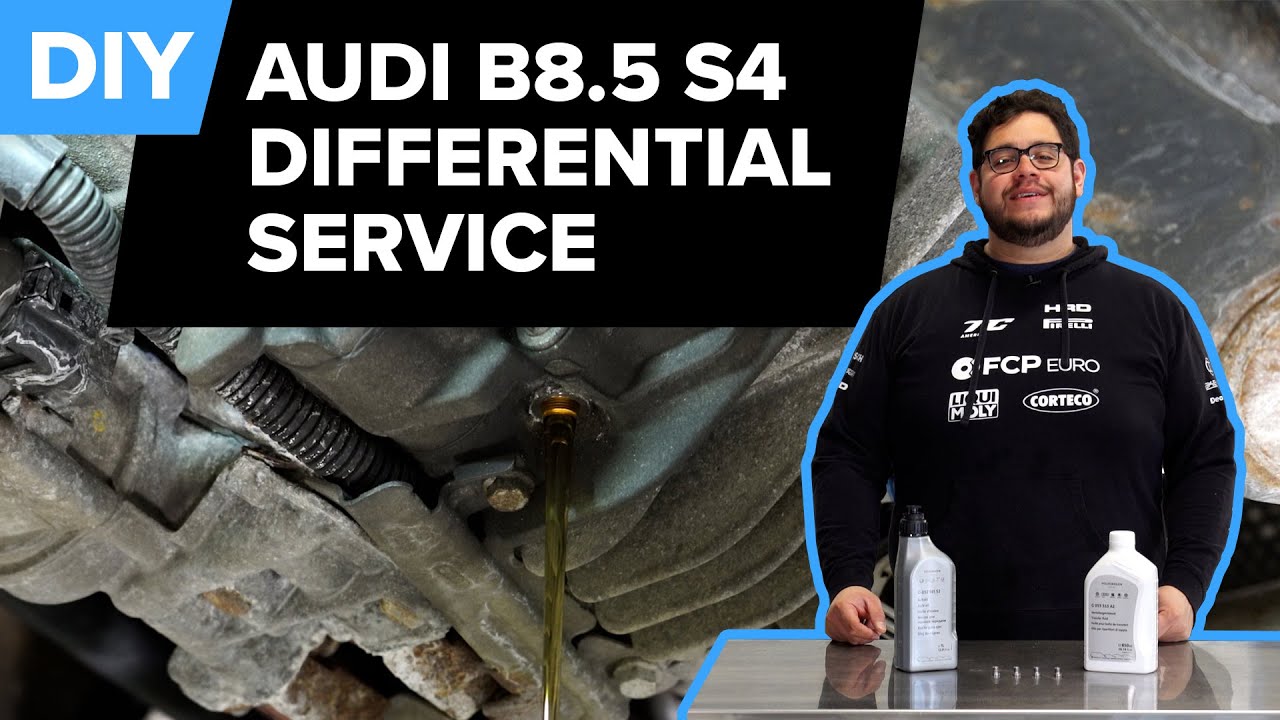 Audi S4 Sport Differential Oil Change DIY (20092016 B8 & B8.5 Audi S4