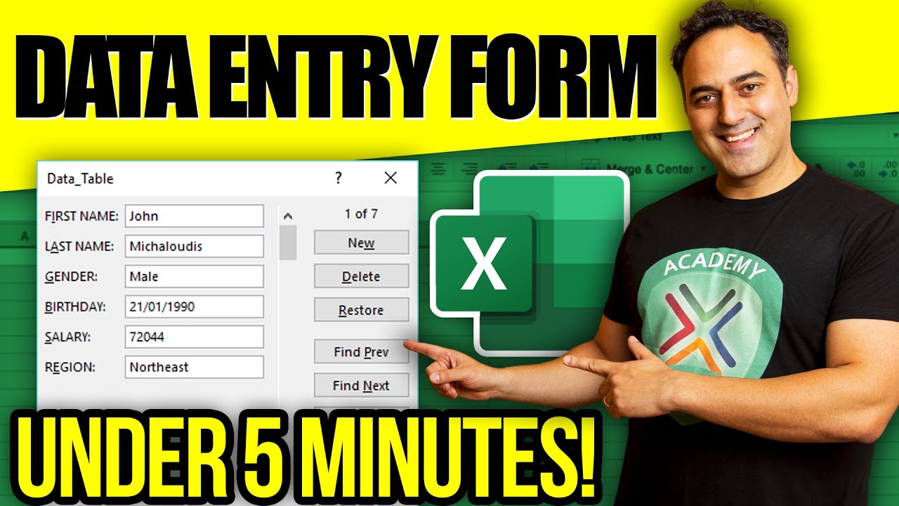 EXCEL ANALYSIS - Learn the various analytical tools inside Excel, like Conditional Formatting, Data Validation, Tables, Sort & Filter plus MORE!