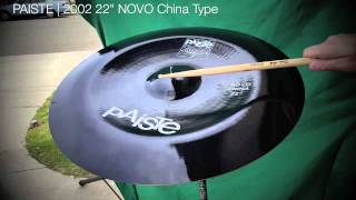 Paiste Cymbal Collection | Chinas and Gong