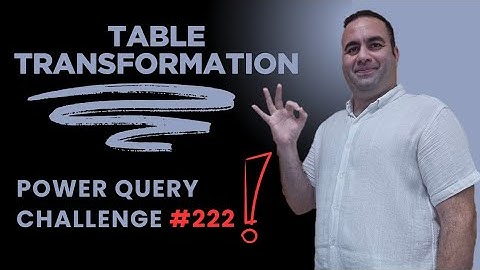 Reshape Unordered Rows into Clean Transaction Tables by Power Query