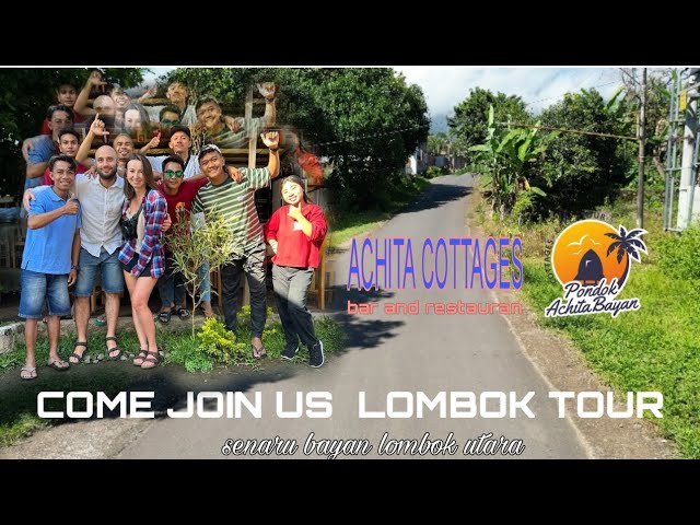 achita cottages drone video senaru bayan lombok utara come join us tour lombok class=