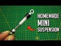 How To Make Mini Suspension  For RC Car | RC Car Shock Absorber