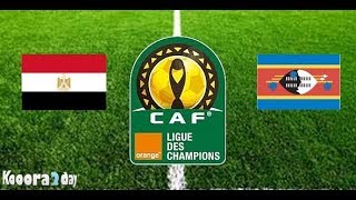 ملخص مباراة مصر وسوازيلاند 2-0 - هدف عالمى لمروان محسن - تصفيات امم افريقيا