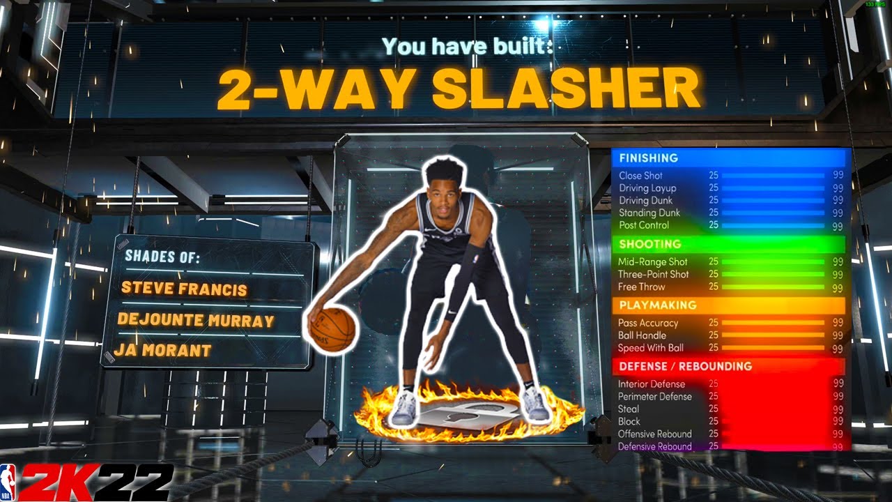 BEST 2 WAY SLASHER BUILD NBA 2K22! META GUARD BUILD HAS HOF DEFENSE