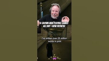 A Grown Man Playing Video Games All Day Is Pathetic