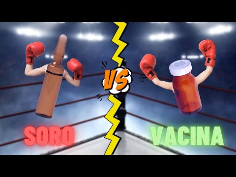 Qual a diferença entre vacina e soro?