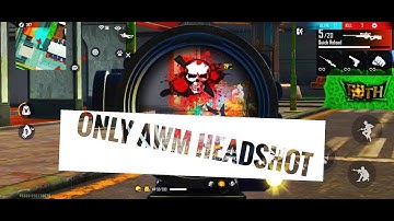 Only Awm headshot ||freefire training ground.. 🔥 must watch😎 #Gaming saurav