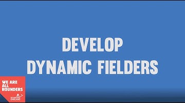 Develop Dynamic Rounders Fielders