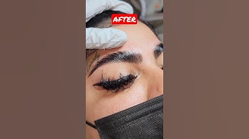 Eyebrow Before & After Makeover #shorts #makeup #makeuptips #explore #exclusive
