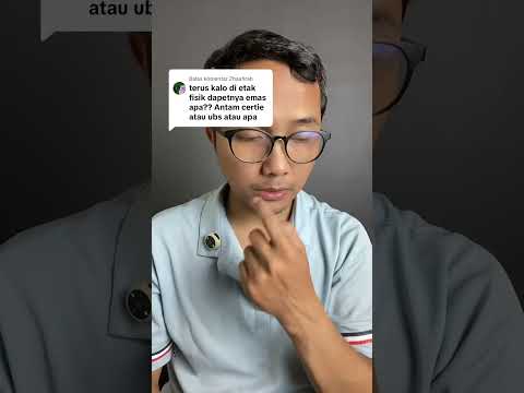 Cetak Emas di Pegadaian dapat Emas ANTAM atau UBS? #emaspegadaian