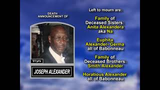 Joseph Alexander long