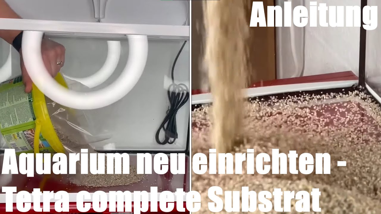 Aquarium Set Tetra Complete Substrate - Nährstoffreicher Bodengrund Mit  Langzeit-Dünger Für Gesunde Pflanzen Aquarium Wasseraufbereiter