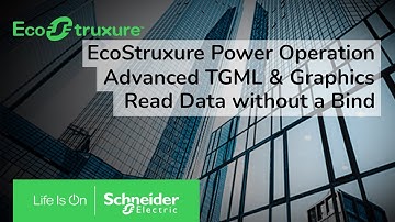 EcoStruxure Power Operation: AT&G - Ch02 - Read Data without Binding in TGML | Schneider Electric