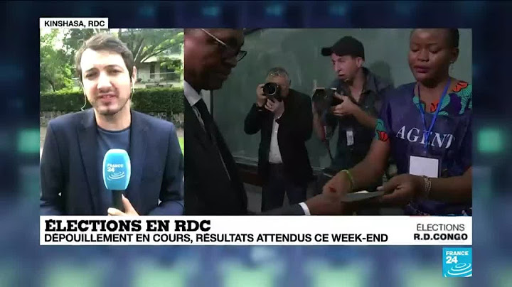 DRC presidential election: counting underway, results expected this weekend