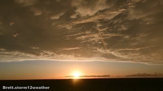 Severe Storms, Hail, Lightning & Mammatus in Colorado Plains, May 23 2021