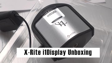 X-Rite i1Display Unboxing