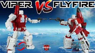 Comparison: FansToys FT-30D Viper VS Zeta Toys ZB-01 Flyfire (AKA Fireflight)