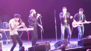 Capital Cities - Safe and Sound live  Oracle Arena, Oakland, CA - Not So Silent Night Day
