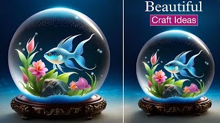 Waste Plastic Bottle Craft Ideas | Simple Home Decorating Ideas | DIY Room Decor 💜